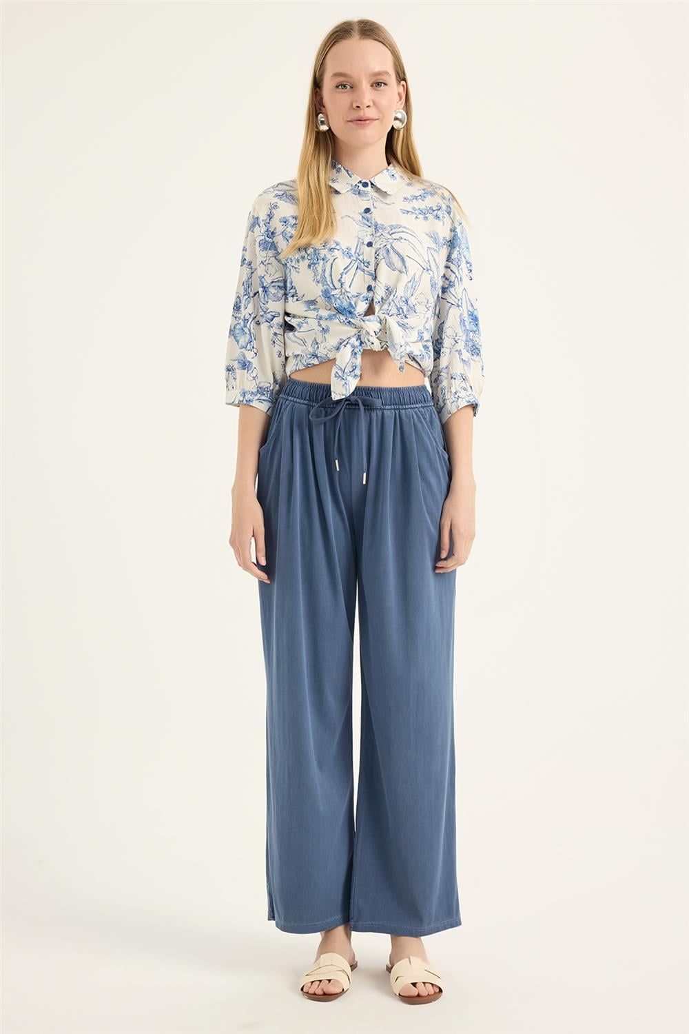 Beli Lastikli Pantolon