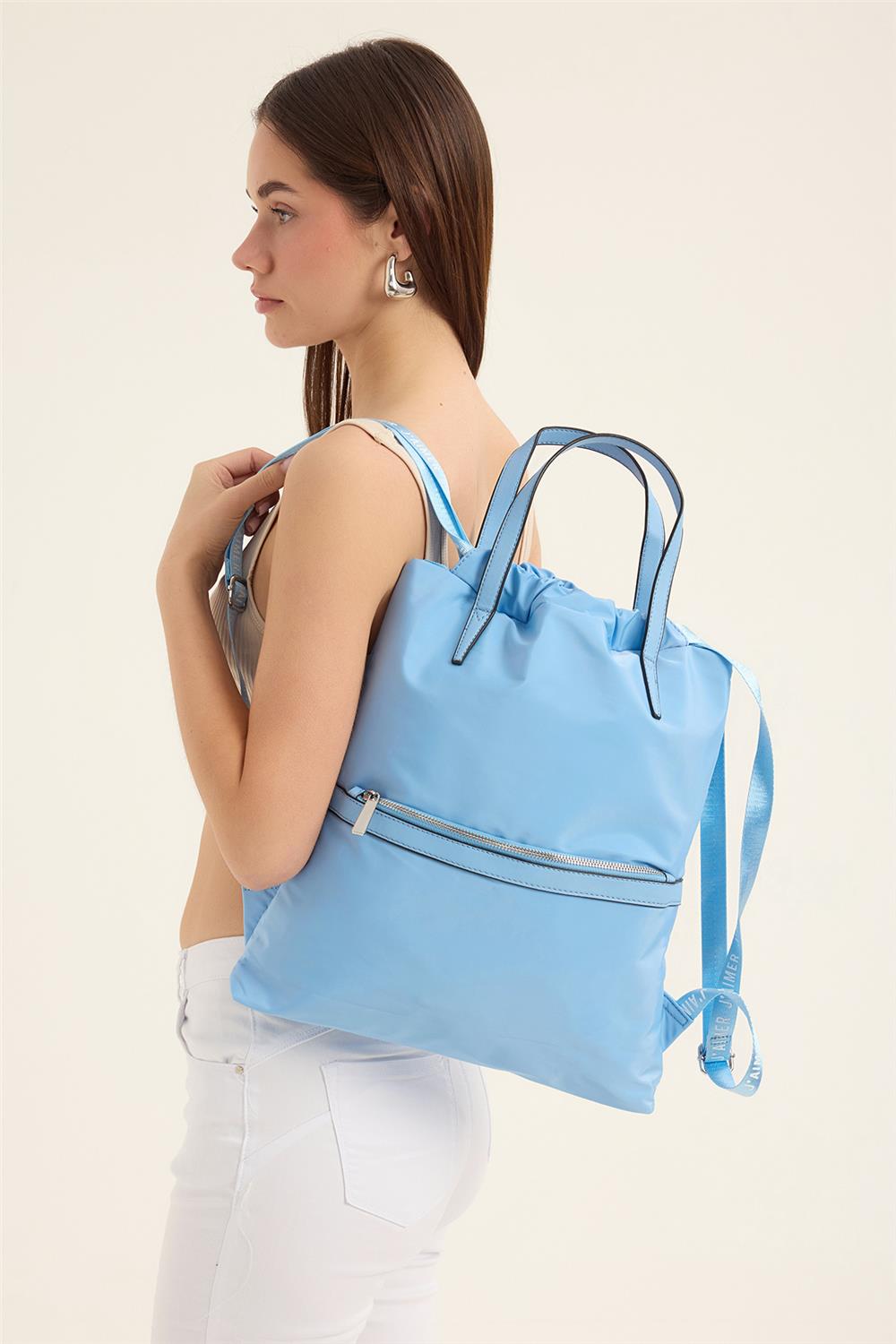 Köşeli Büzgülü Çanta