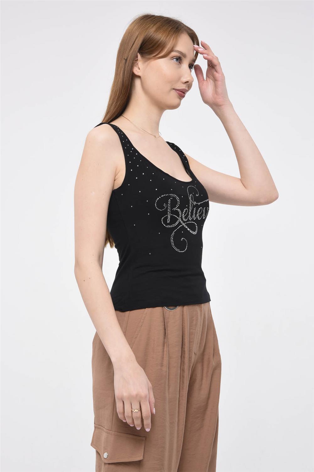 Believe Taşlı Atlet · 3