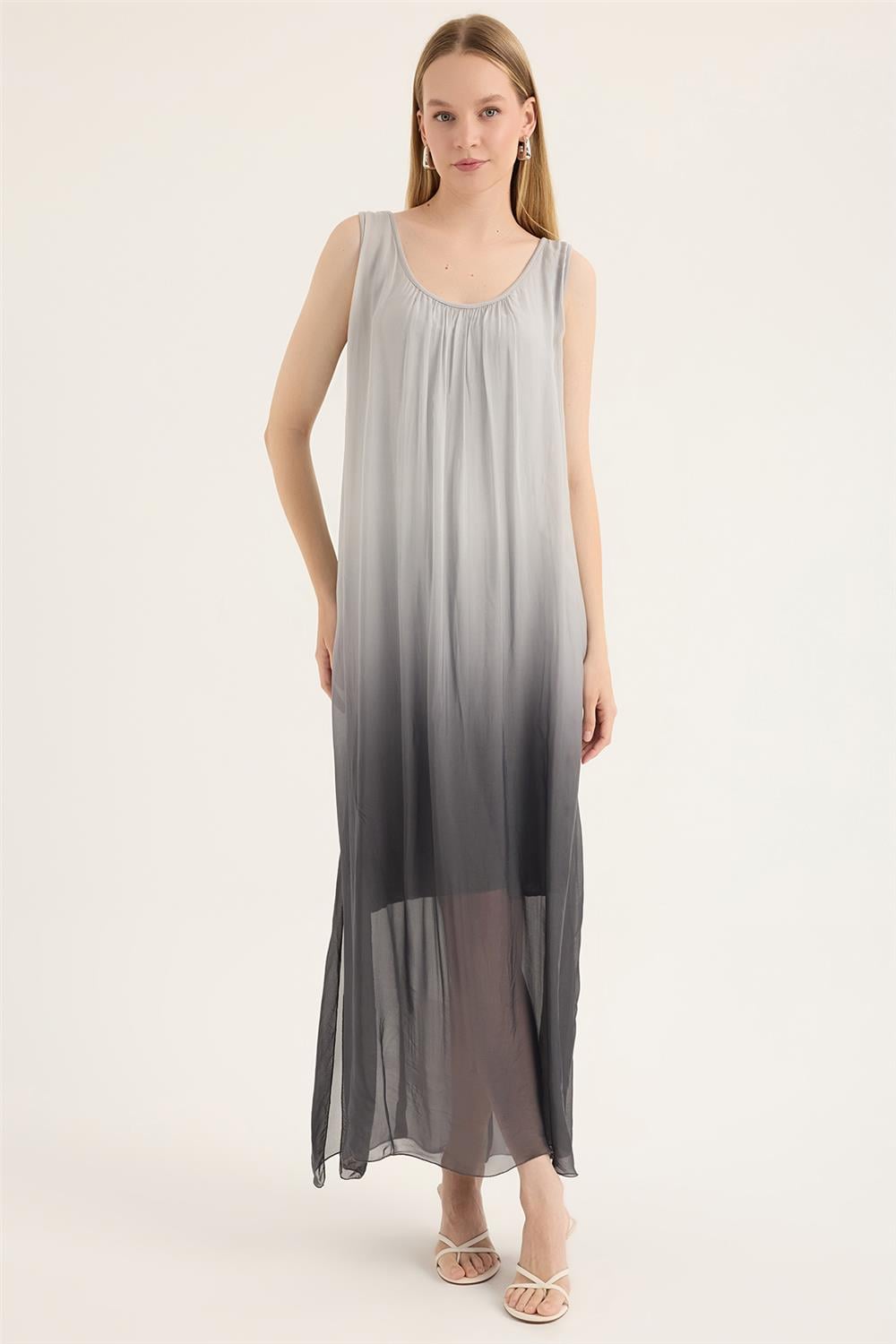 İpek Degrade Elbise