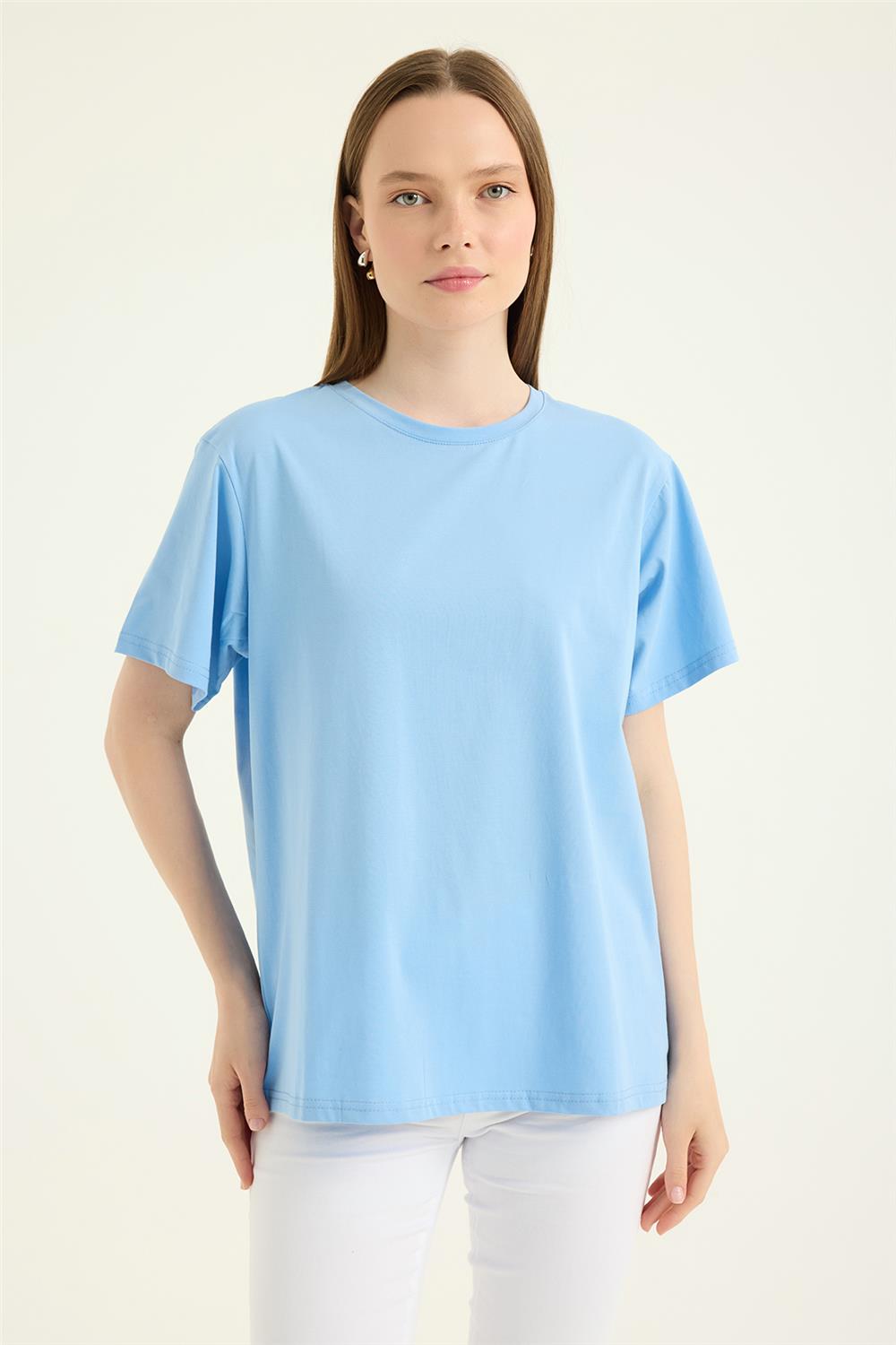 Yuvarlak Yaka Tshirt