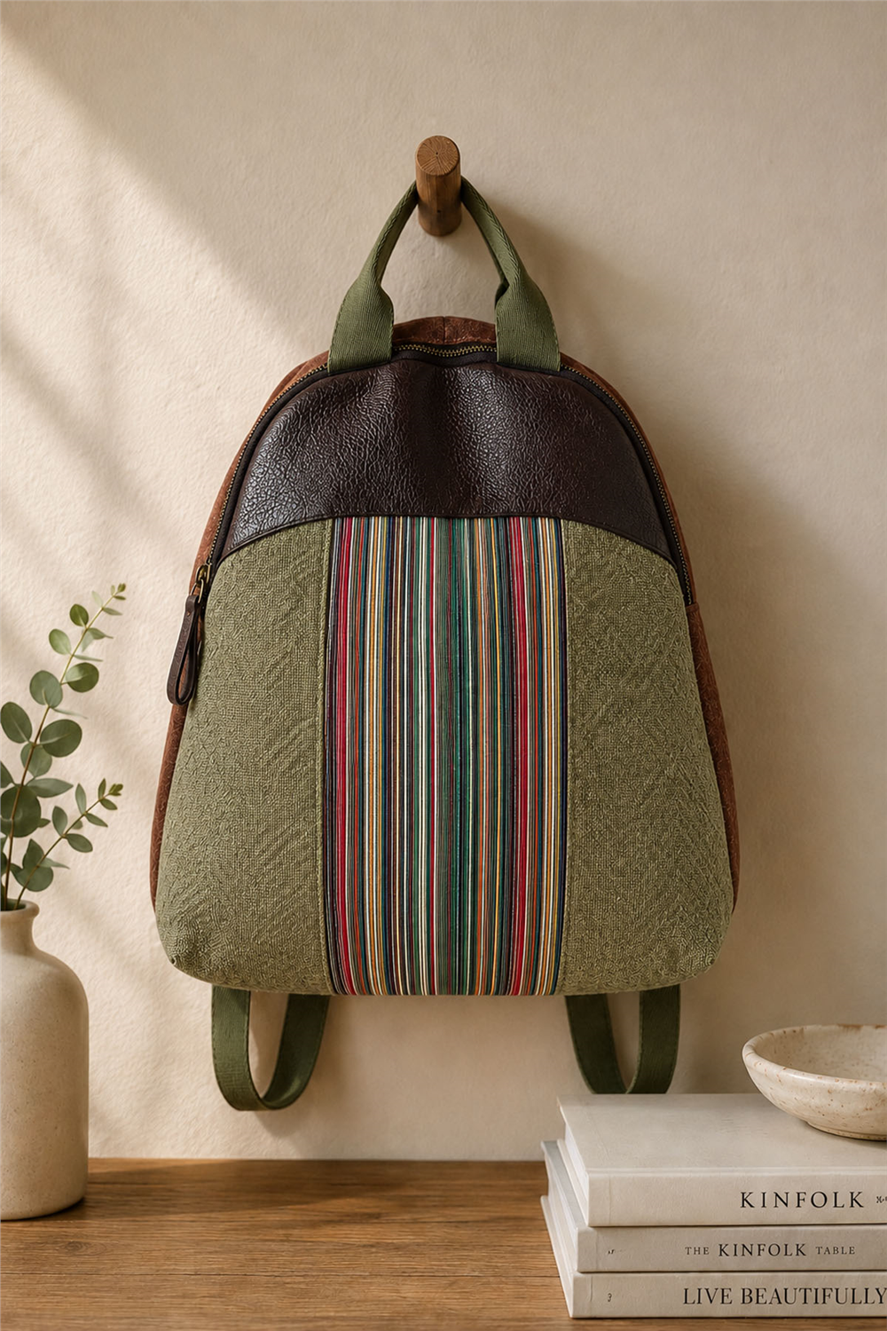 Kilim Bordürlü Çanta