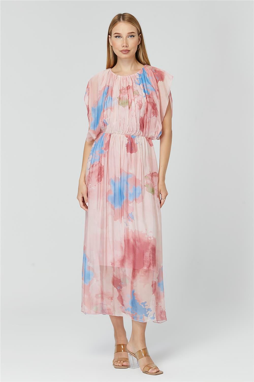 İpek Degrade Elbise