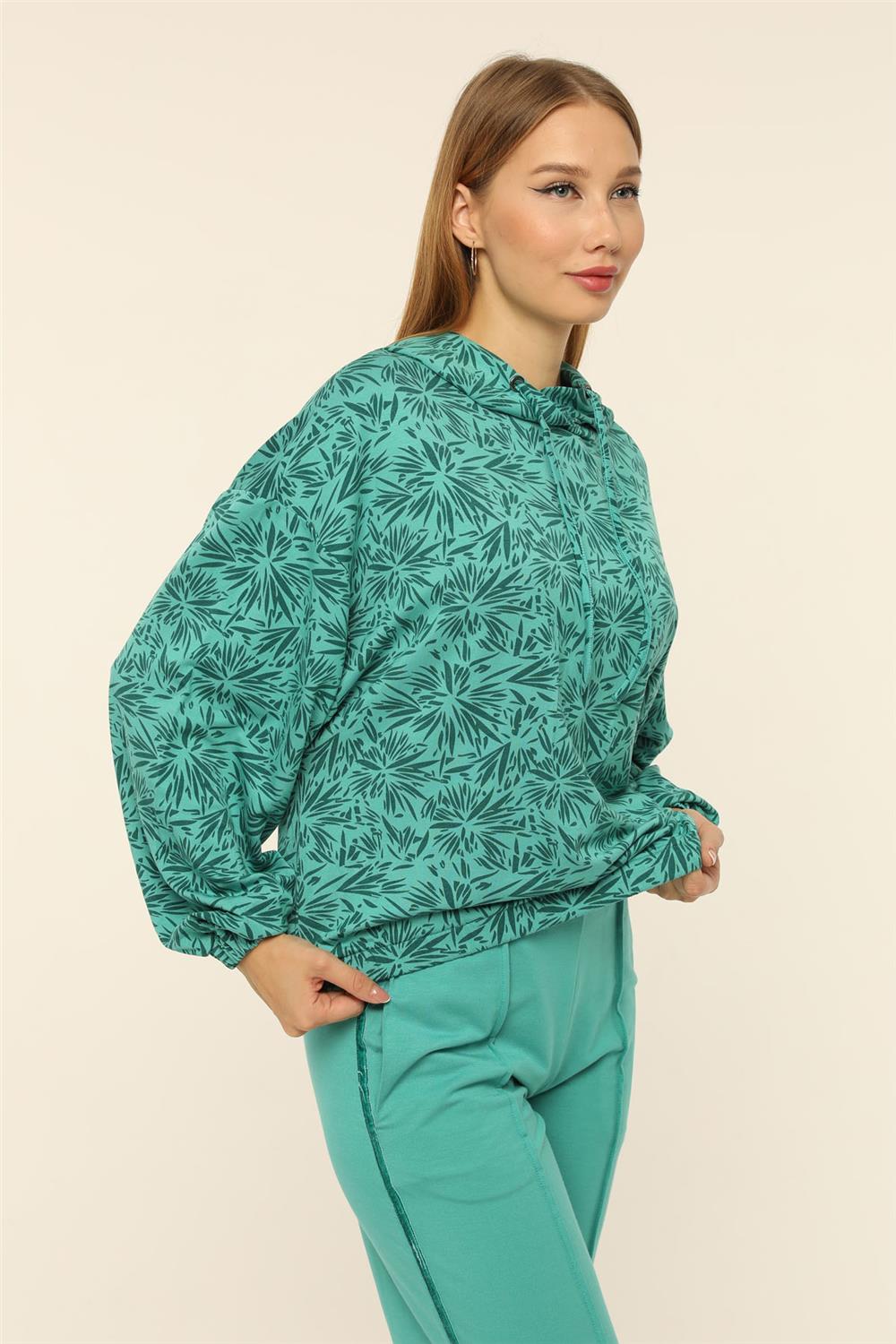 Kapişonlu Bamboo Sweatshirt · 3