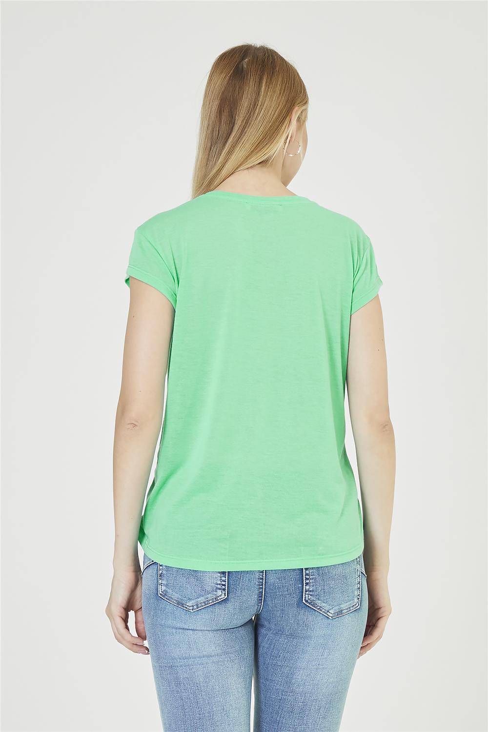 Ön Taş Baskılı Tshirt · 4