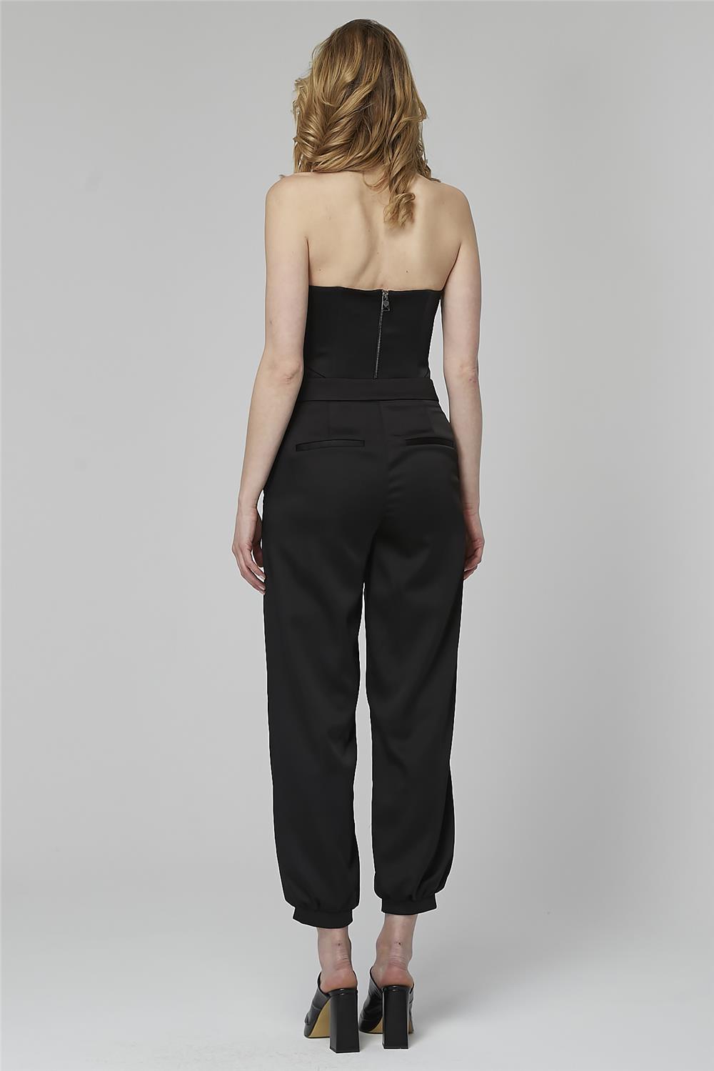 Saten Paça Manşetli Pantolon · 4