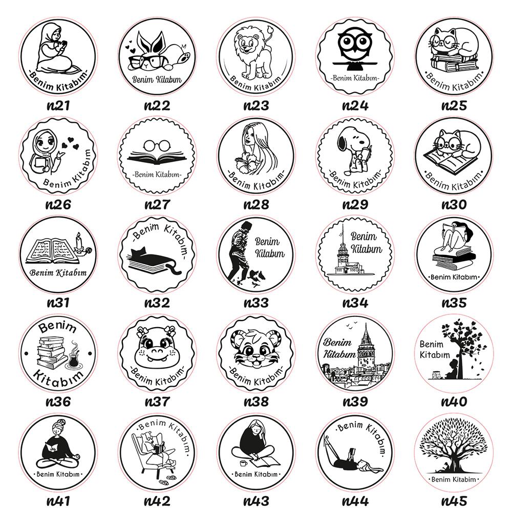 Ahşap Kitap Mührü