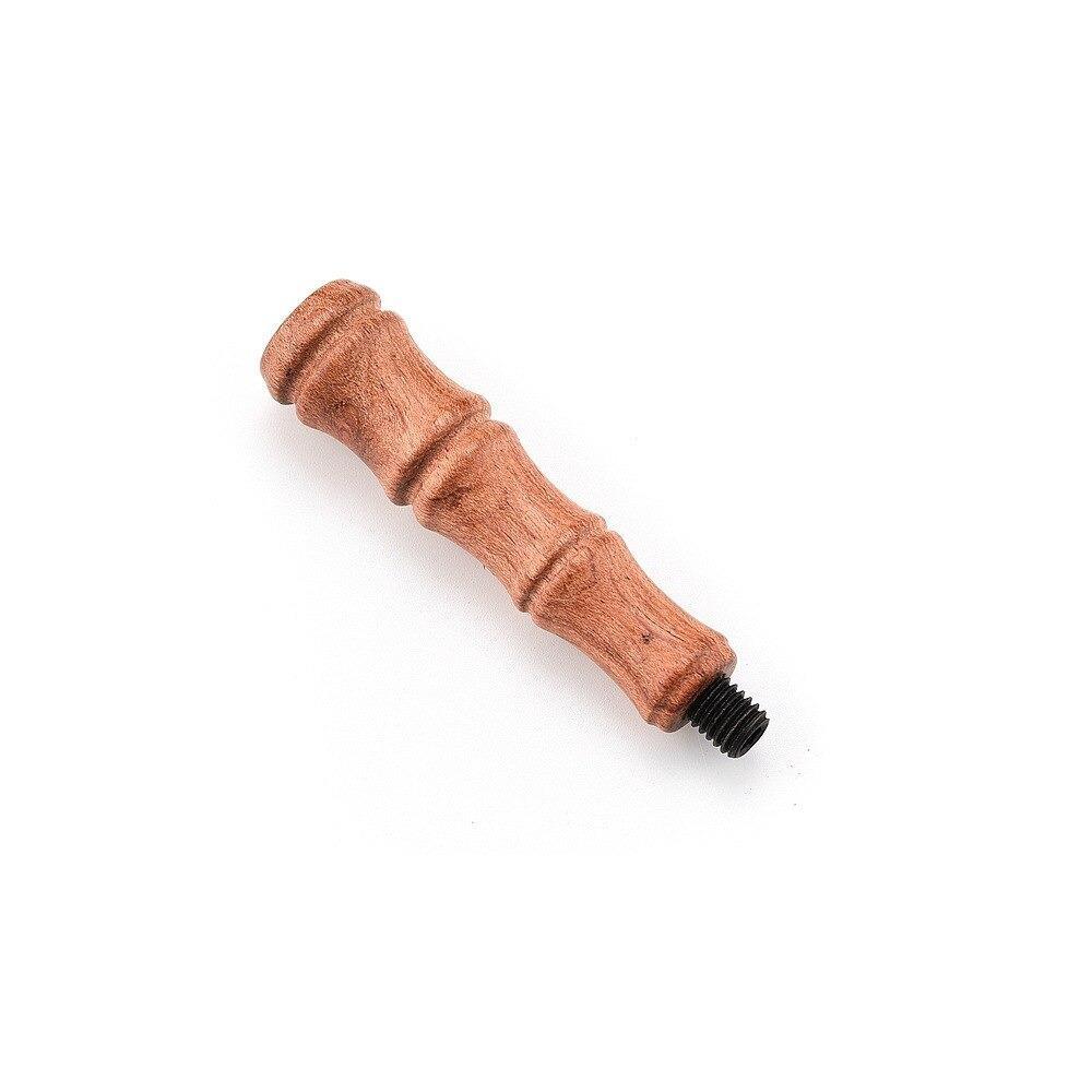 Ahşap Mum Mühürü Sapı Gül Ağacı G8 Özel Tasarım M8 Dişli