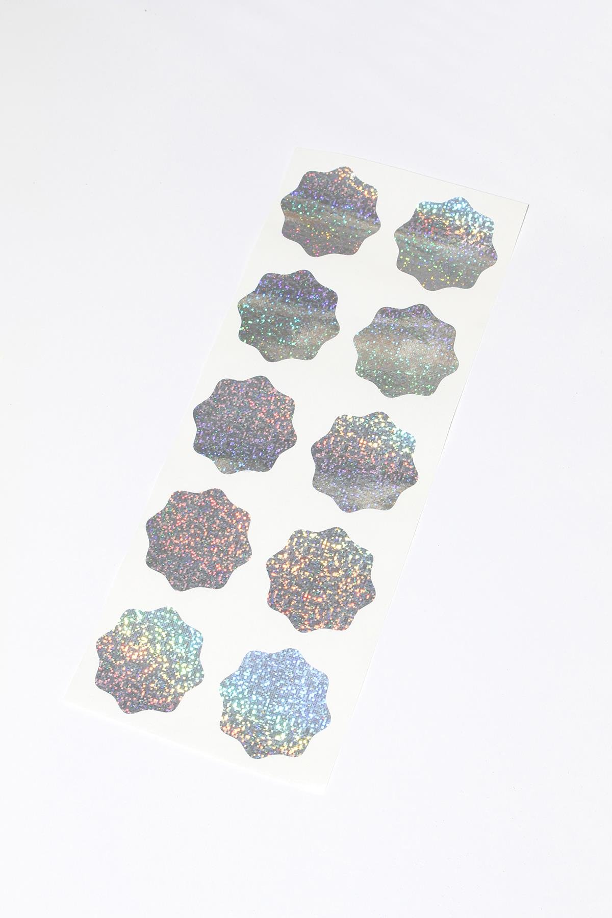 Kendinden Yapışkanlı Soğuk Mühür Etiketi 50 Adet Model 5