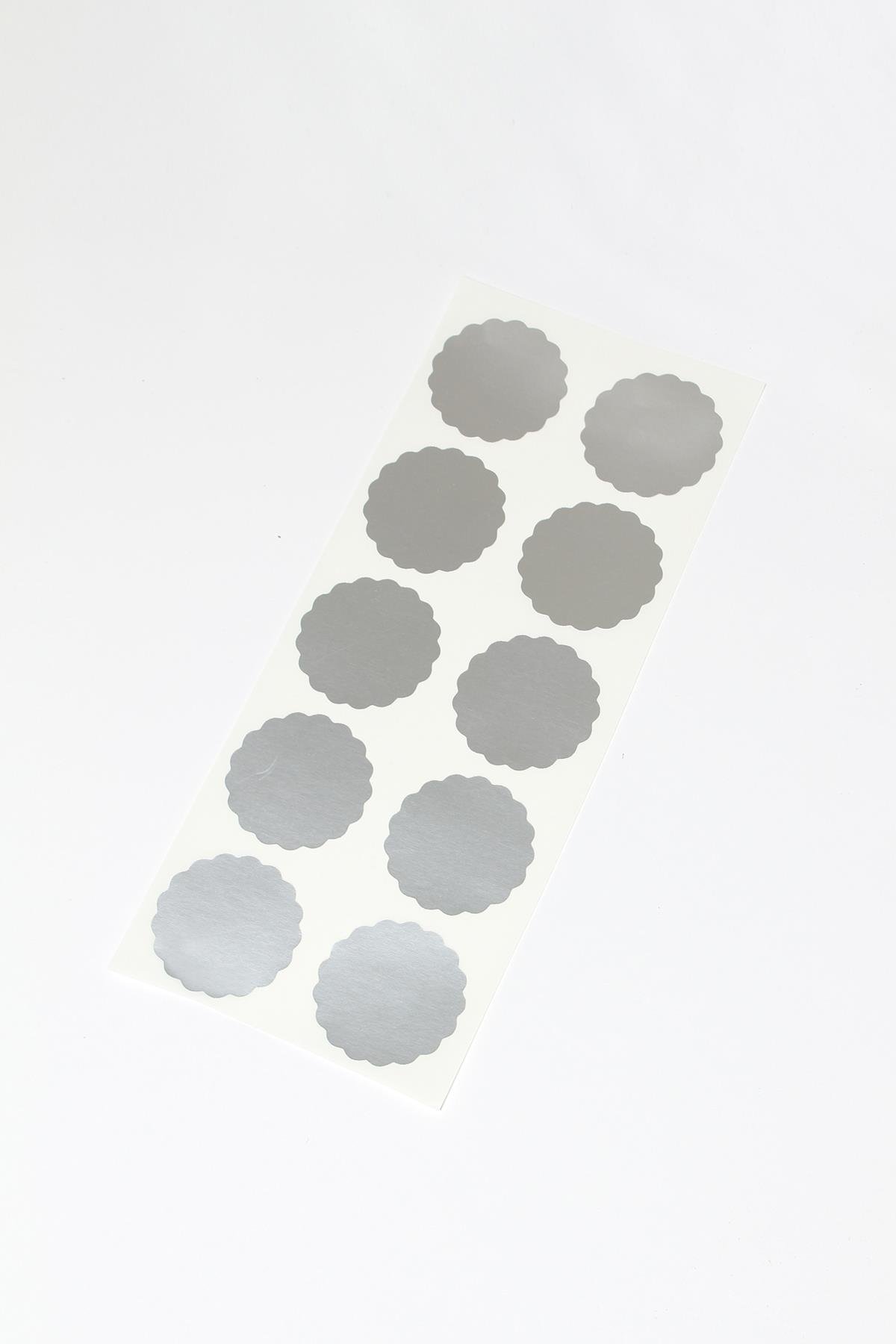 Kendinden Yapışkanlı Soğuk Mühür Etiketi 50 Adet Model 4