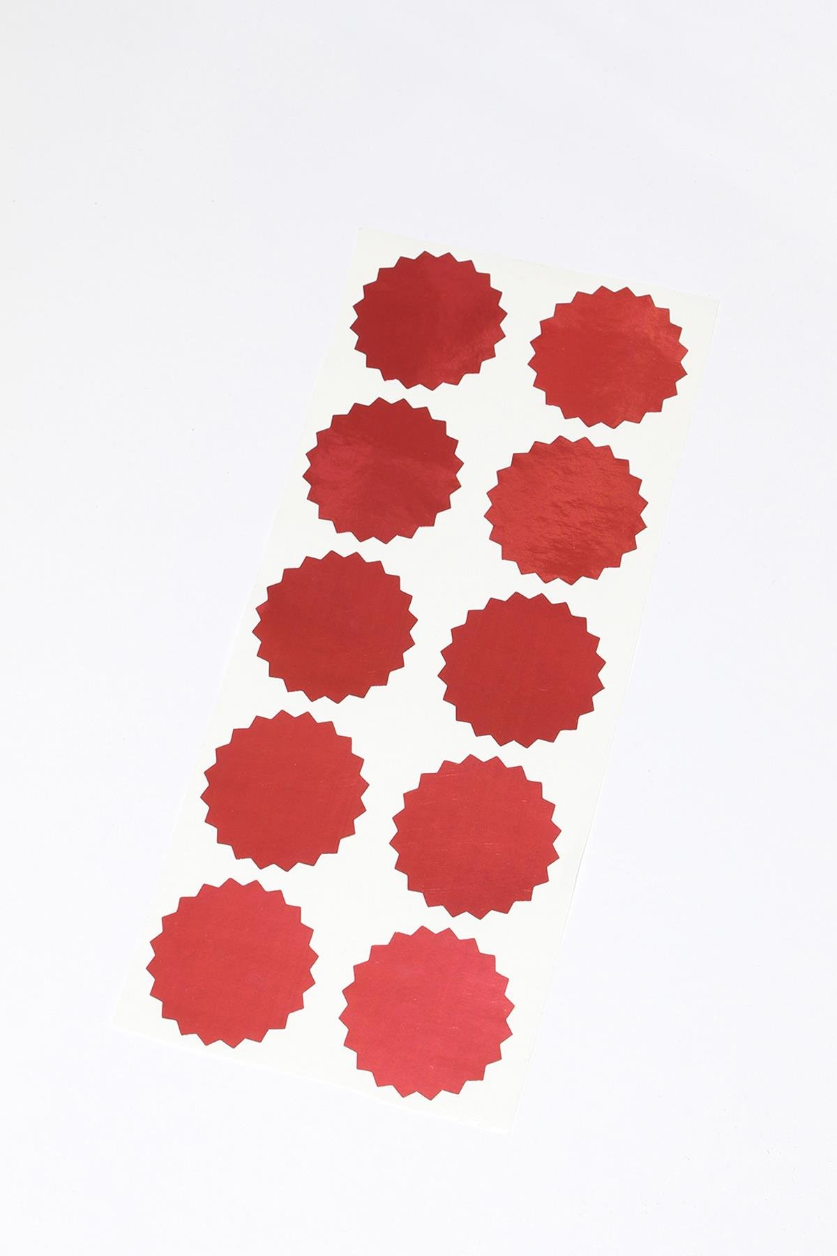 Kendinden Yapışkanlı Soğuk Mühür Etiketi 50 Adet Model 3