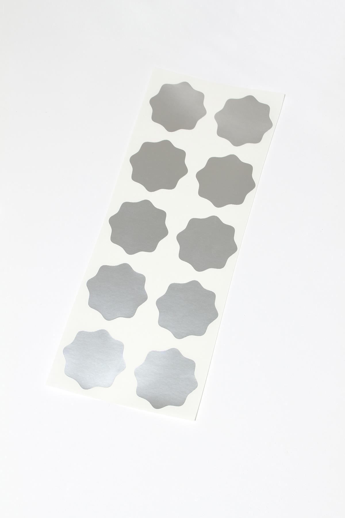 Kendinden Yapışkanlı Soğuk Mühür Etiketi 50 Adet Model 5