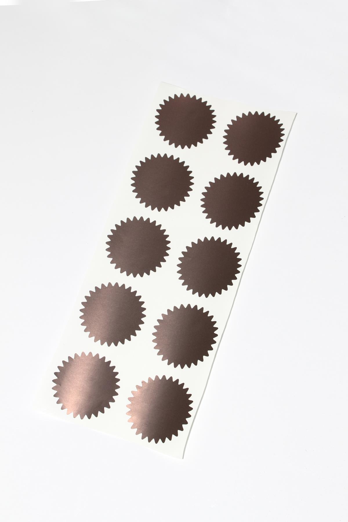 Kendinden Yapışkanlı Soğuk Mühür Etiketi 50 Adet Model 2