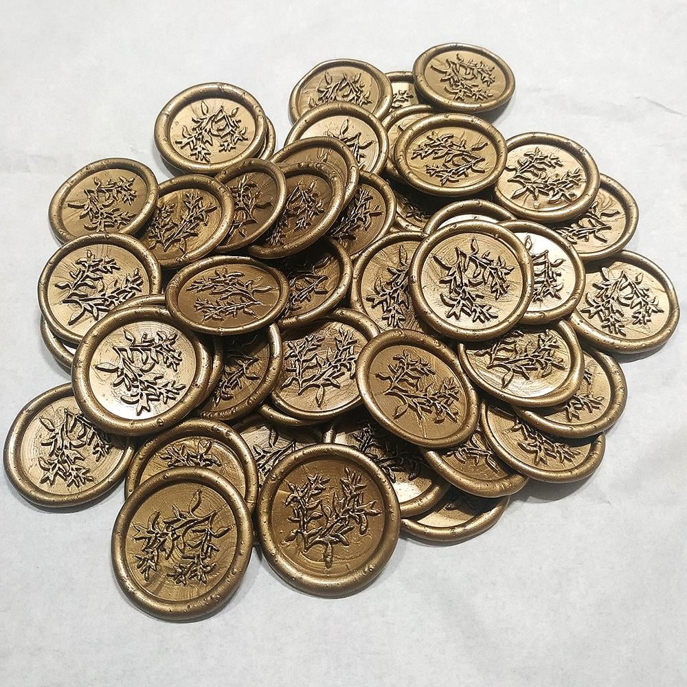 Bantsız Hazır Mühür Etiketli Mum Mühürleri HM101