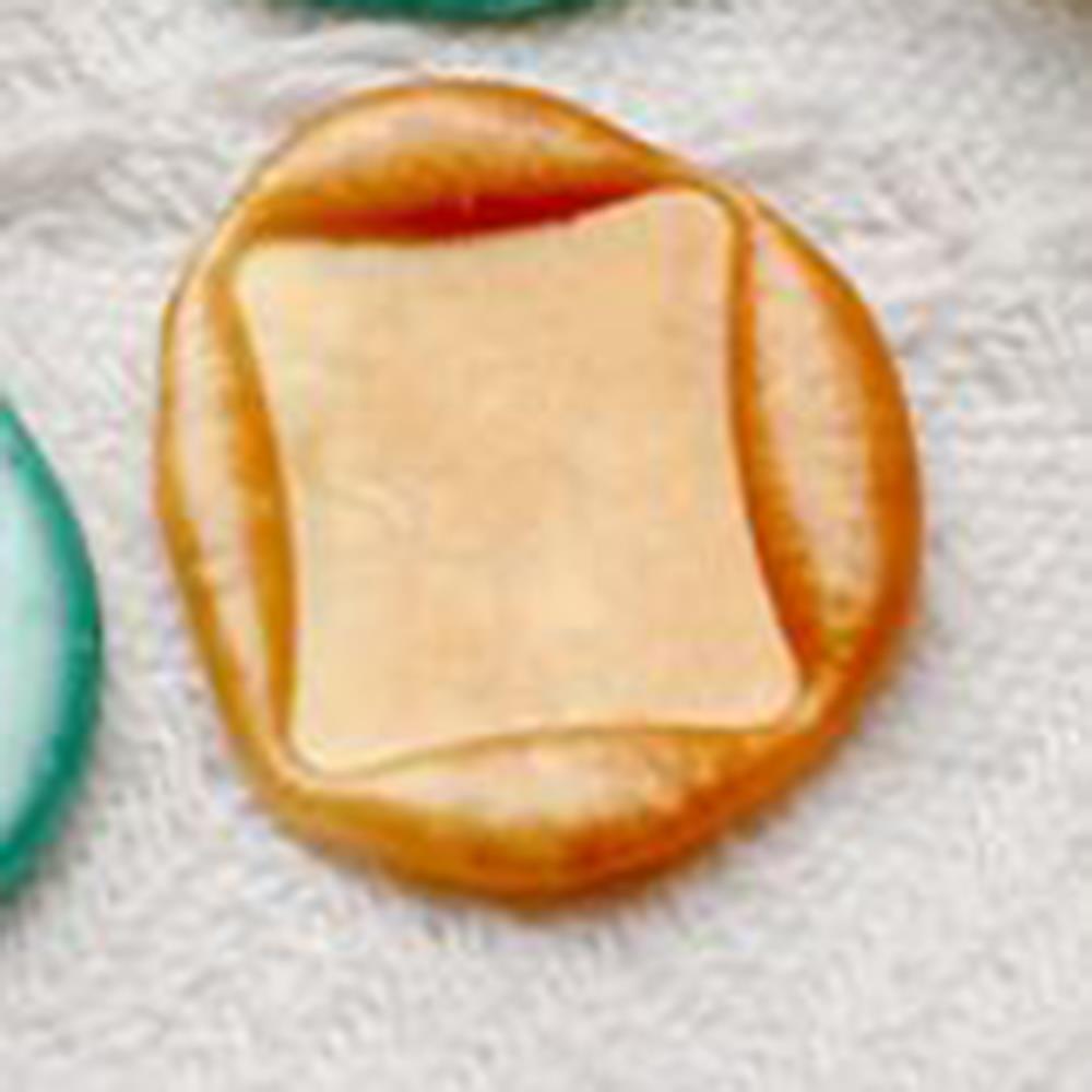 Boş Mum Mührü Pirinç Yastık Damga 25x19 mm