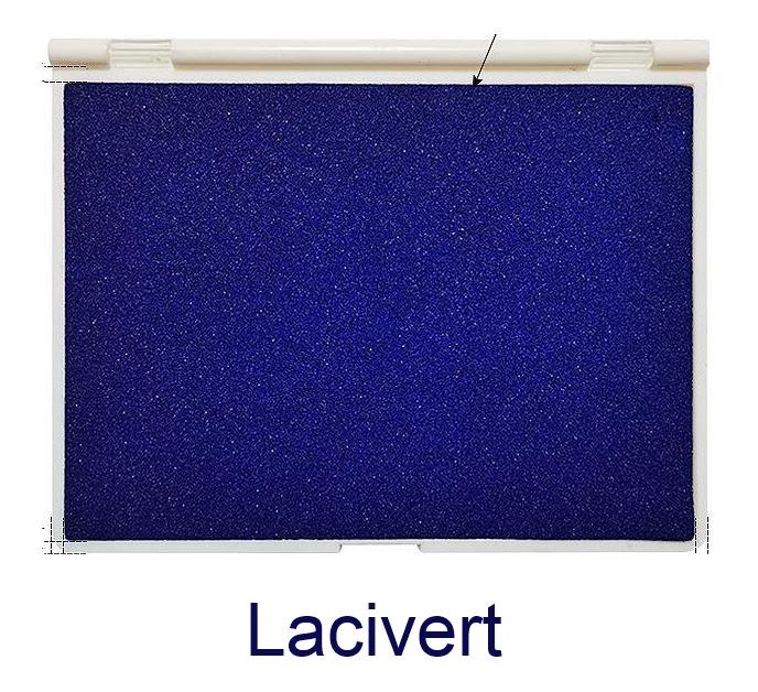 Büyük Boy Lacivert Istampa 165*127mm Su Bazlı Mürekkep Baskı Pedi