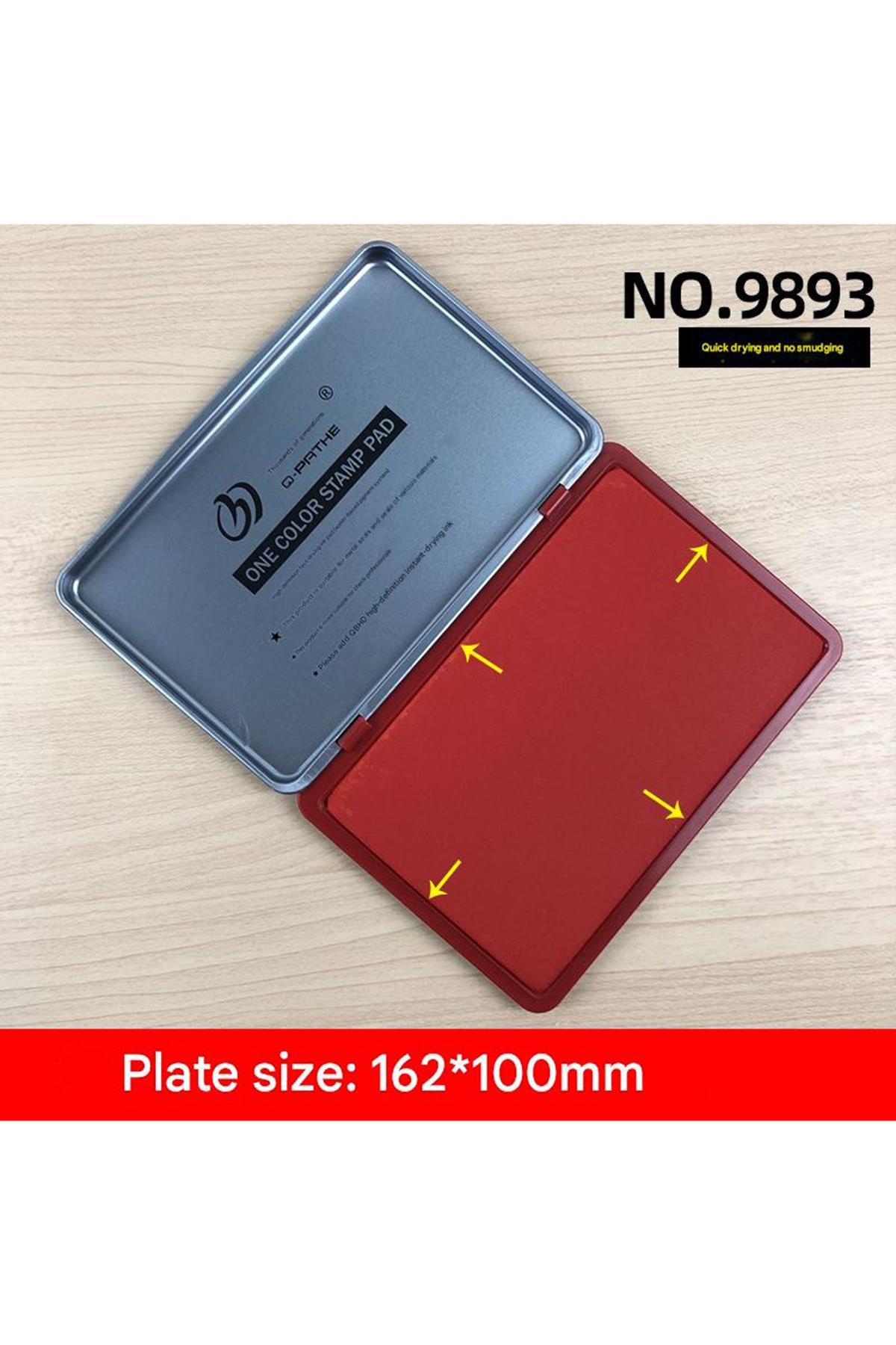 El Istampası Büyük Boy 175*117mm Mavi Mürekkep Pedi  9893   