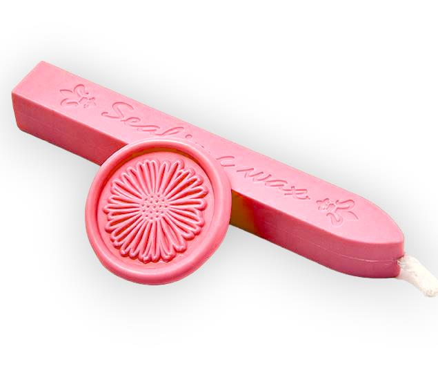 Fitilli Mühür Mumu Çubuk Kiraz Çiçeği Resmi Damga Zarf Davetiye