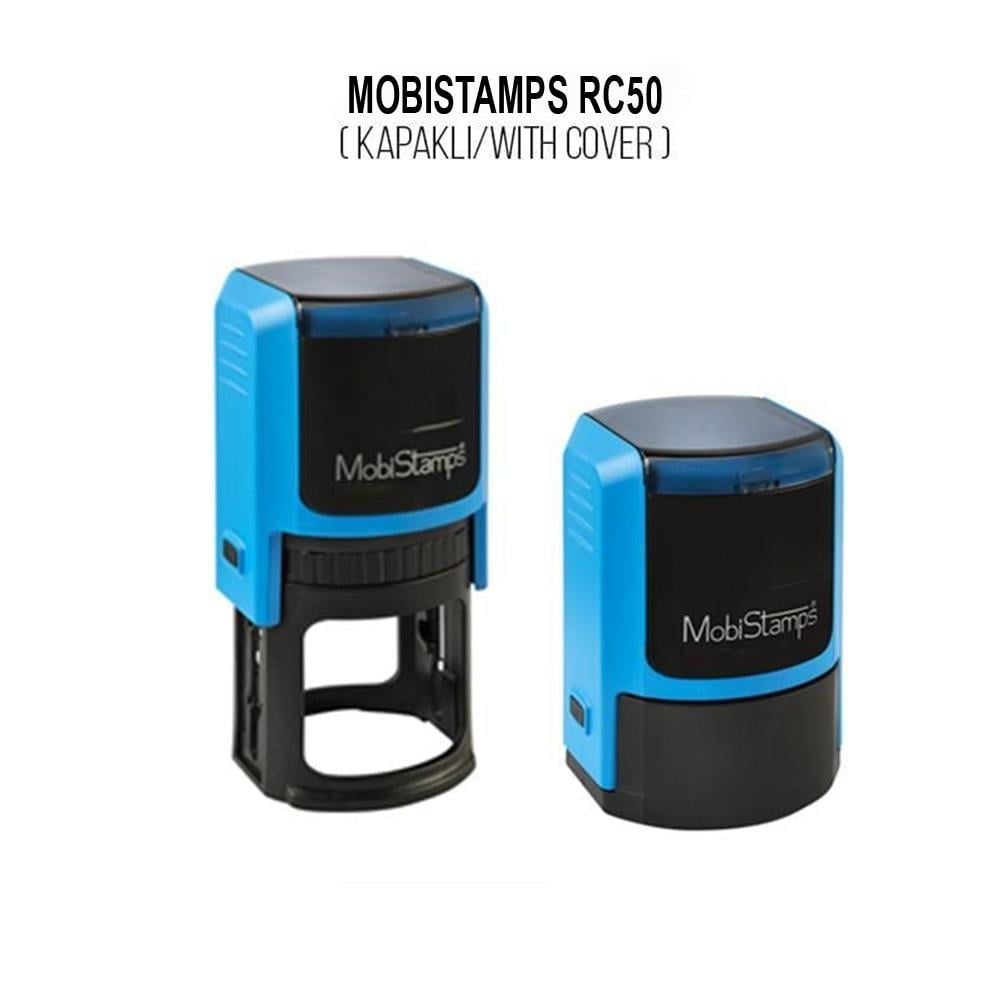 Kişiye Özel - Kitap Mühürü Kendinden Mürekkepli Otomatik Kaşe 50 mm Çap