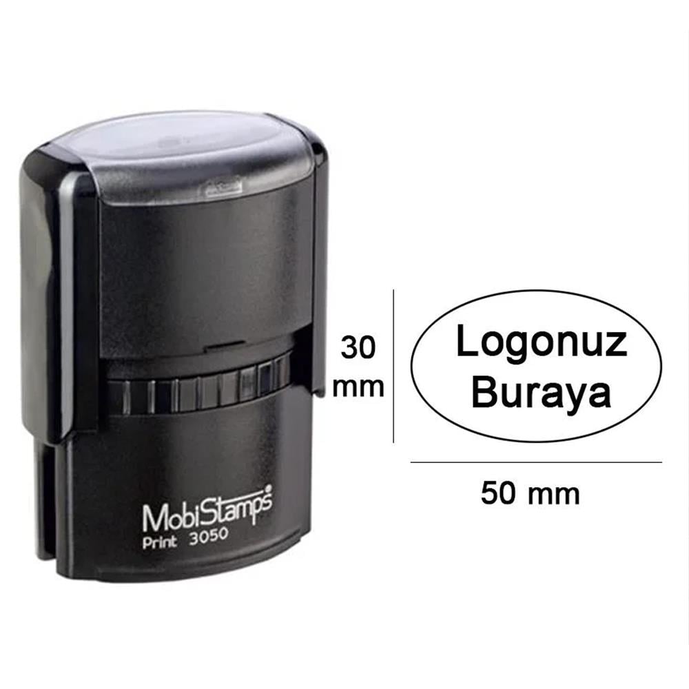 Kişiye Özel - Kitap Mühürü Kendinden Mürekkepli Otomatik Kaşe 30x50 mm