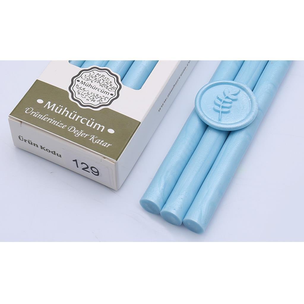 Mühür Mumu Çubuk 11mmx120mm 10 lu Paket Model: 129 MAVİ BULUT