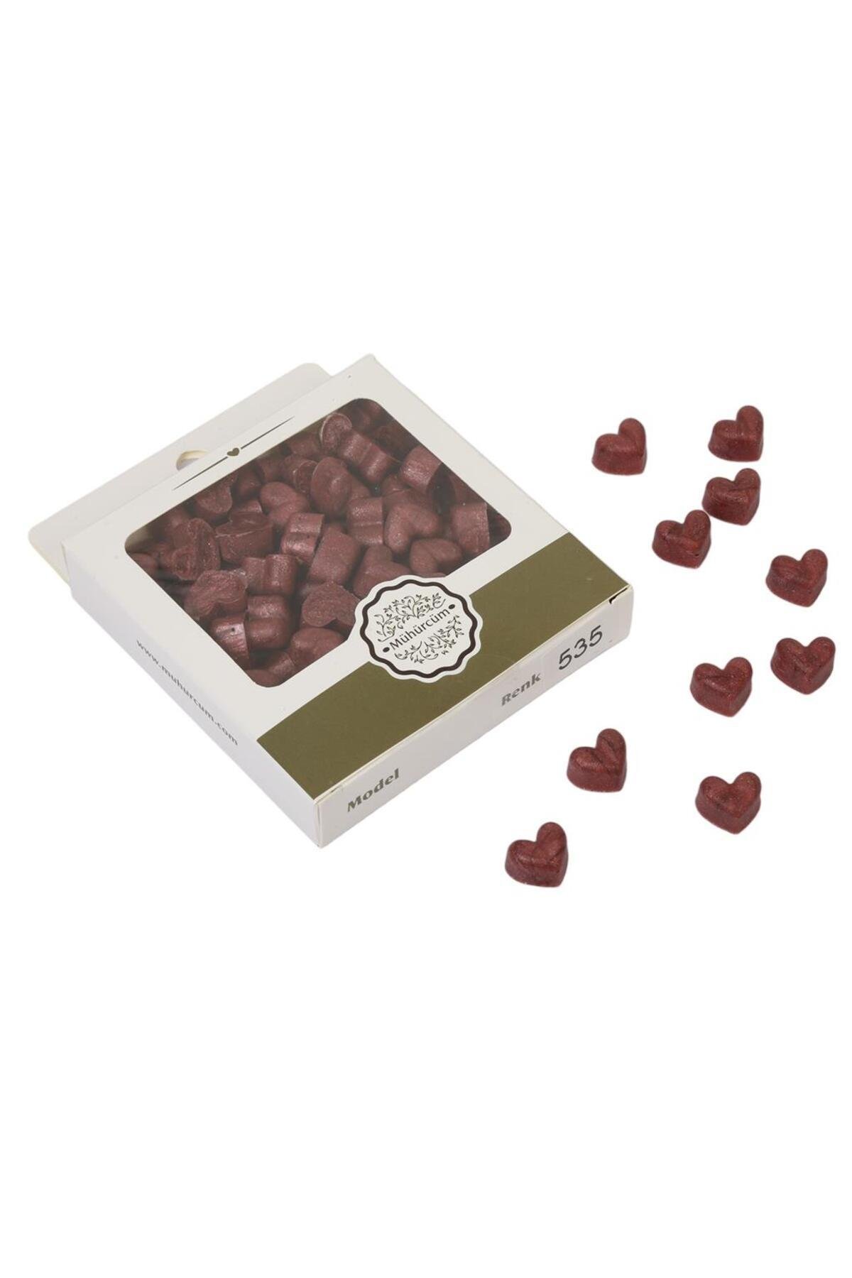 Mühür Mumu Eritme Kalp Boncuk Paket Model No: 535 MERCAN GÜL