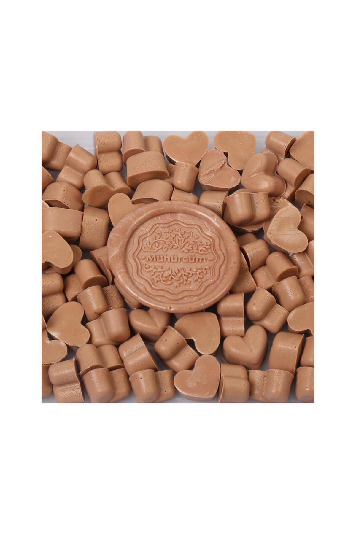 Mühür Mumu Eritme Kalp Boncuk Paket Model No: 107 KARAMEL SÜTLÜ