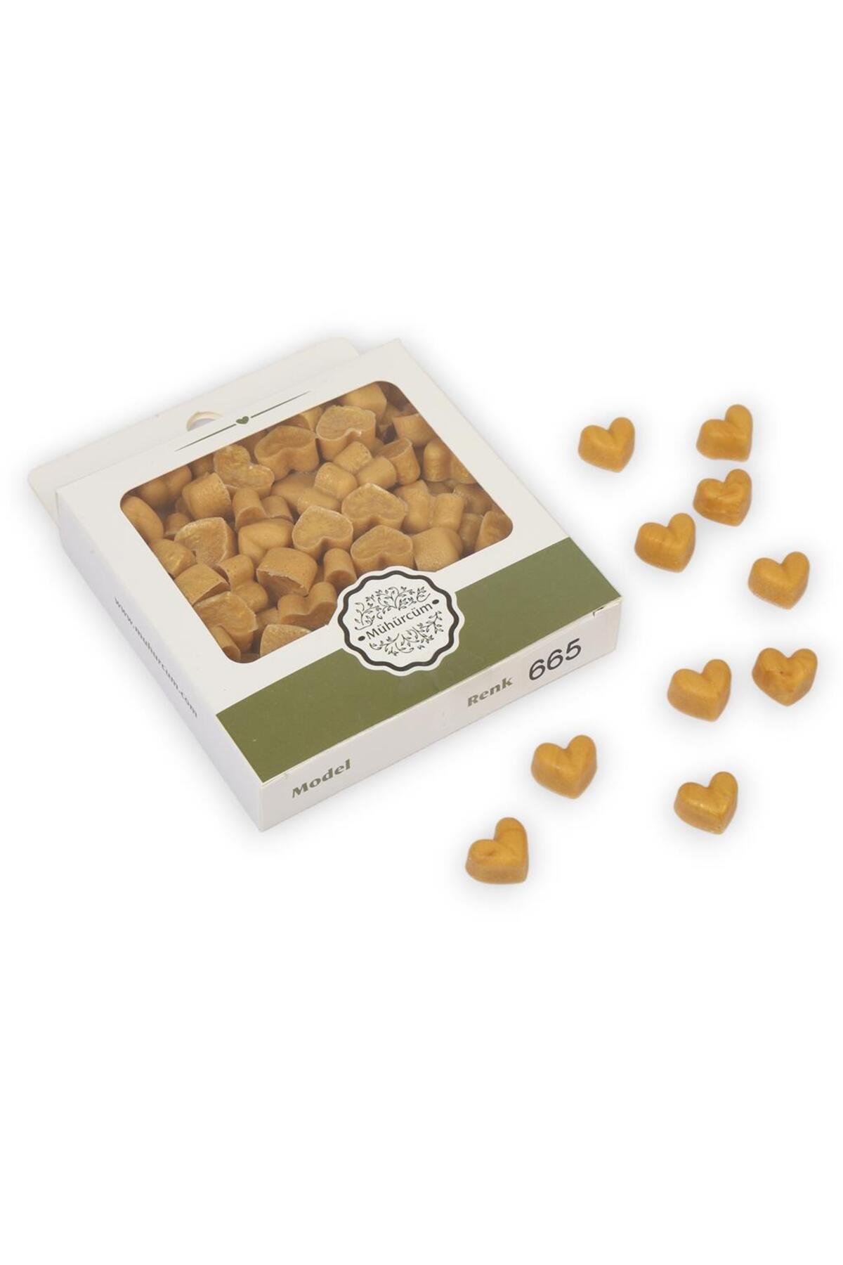 Mühür Mumu Eritme Kalp Boncuk Paket Model No: 665 SATEN KAYISI
