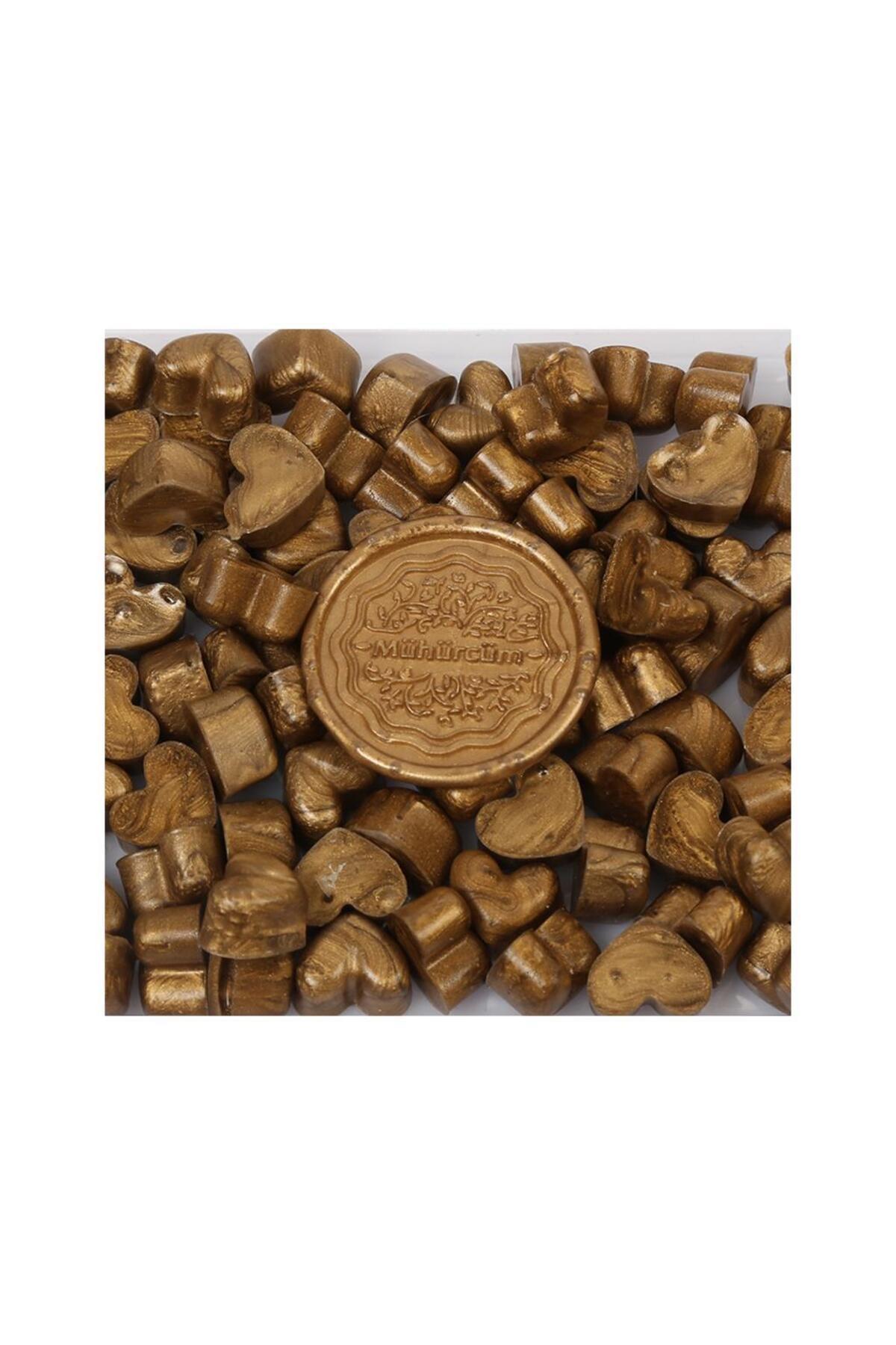 Mühür Mumu Eritme Kalp Boncuk Paket Model No: 553 SÜTLÜ KAHVE