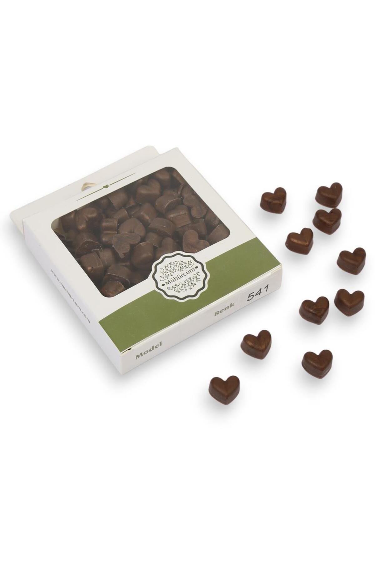 Mühür Mumu Eritme Kalp Boncuk Paket Model No:541 SEDEF KOYU BRONZ