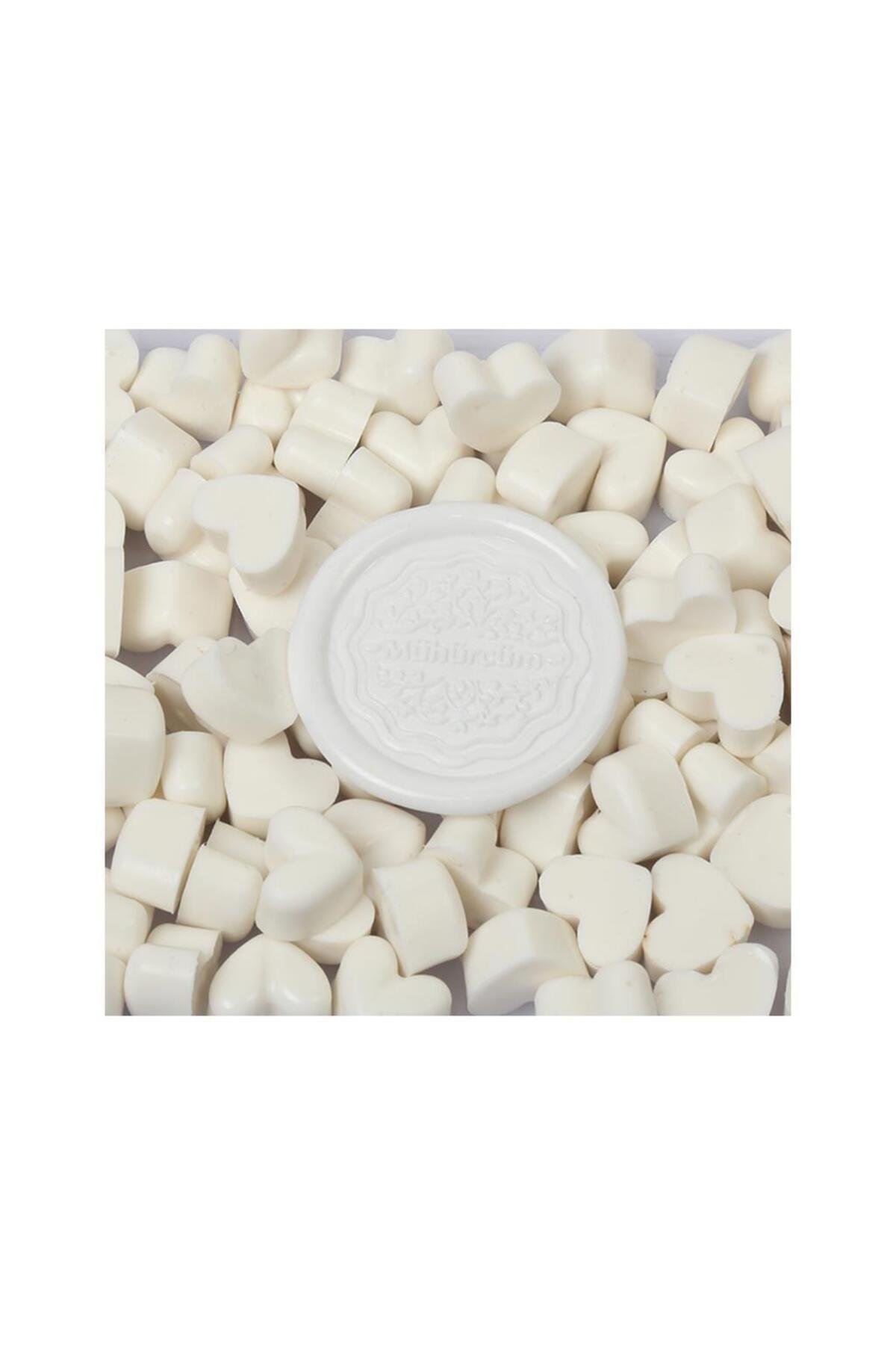 Mühür Mumu Eritme Kalp Boncuk Paket Model No:1 BEYAZ