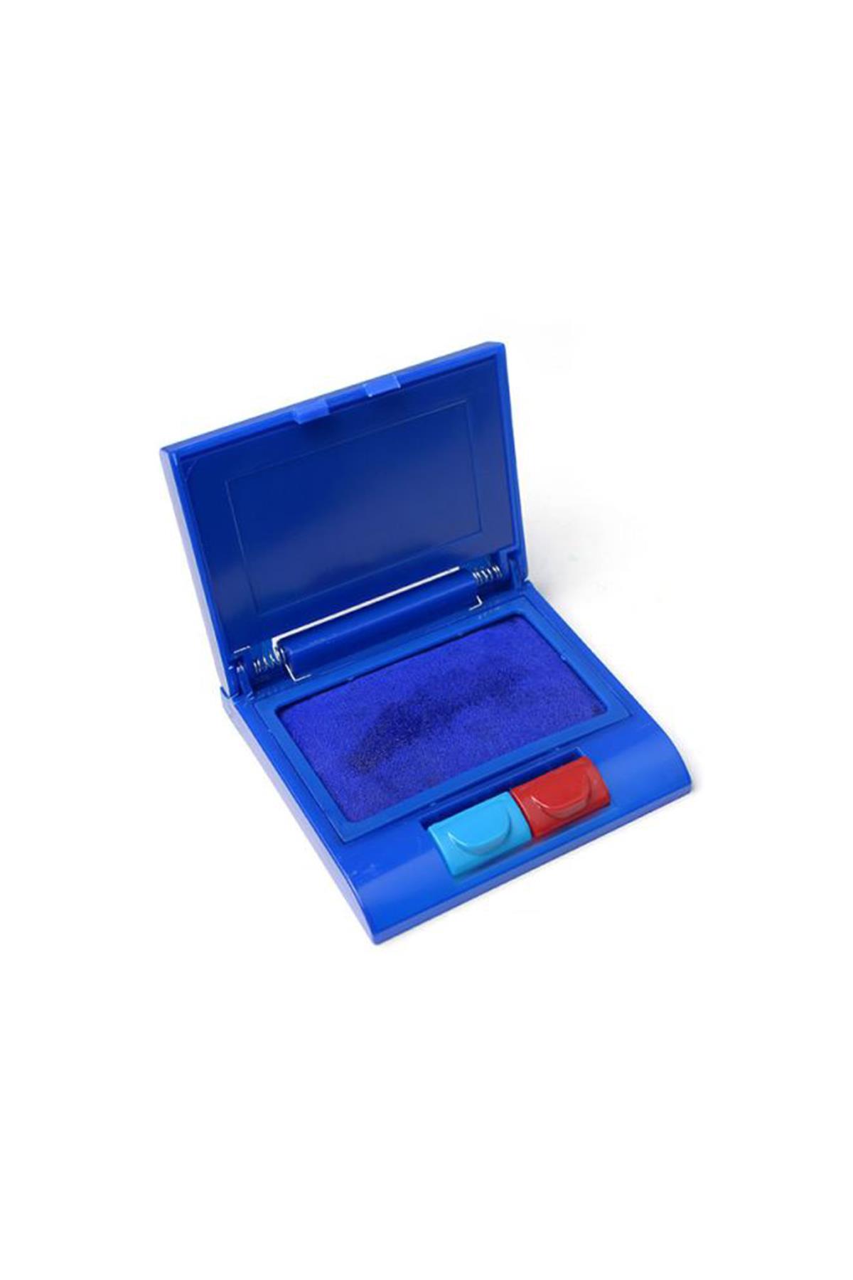 Mühürcüm Stampa Mürekkep Çift Renkli Baskı Pedi 86mmx51mm