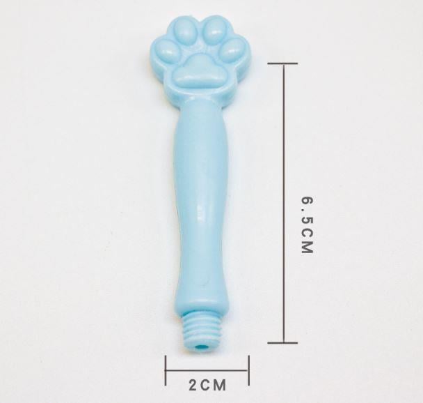 Mum Mühürü Sapı Mavi Renkli Sentetik Reçine M8 Dişli