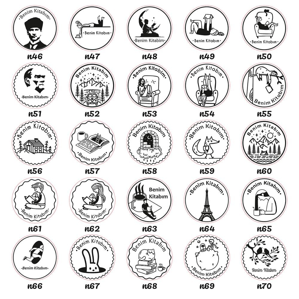 Sentetik Kemik Mühür Plastik Sap