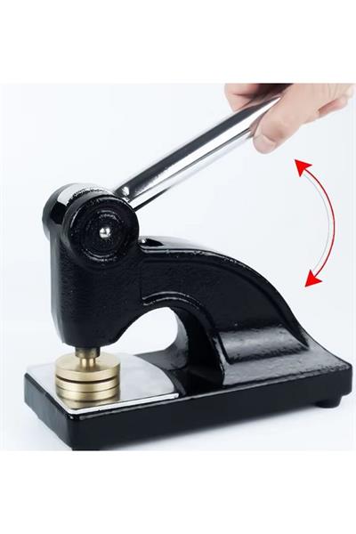 Noter Hizmet Tipi Soğuk Mühür Kabartma Damga Masa Tipi Baskı Makinesi