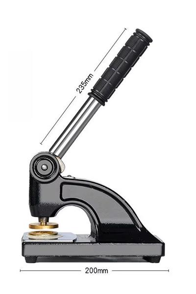 Noter Hizmet Tipi Soğuk Mühür Kabartma Damga Masa Tipi Baskı Makinesi