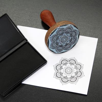 Ahşap Kitap Mührü