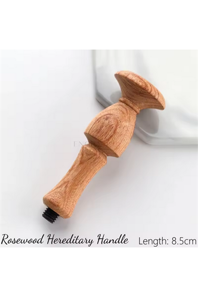 Ahşap Mum Mühür Sapı Gül Ağacı G24 Tasarımı Özel Seri M8 Dişli