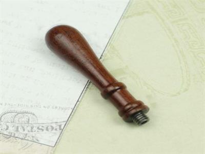 Ahşap Mum Mühürü Sapı Gül Ağacı G2 Özel Tasarım M8 Dişli