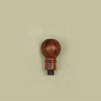 Ahşap Mum Mühürü Sapı Gül Ağacı G3 Özel Tasarım M8 Dişli