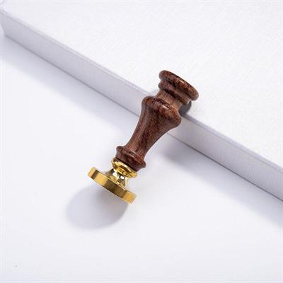 Ahşap Mum Mühürü Sapı Gül Ağacı G5 Özel Tasarım M8 Dişli 