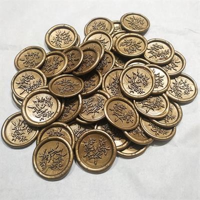 Bantsız Hazır Mühür Etiketli Mum Mühürleri HM101