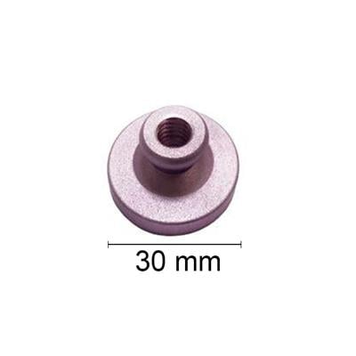 Boş Mum Mühür Pirinç Başlığı Alüminyum Mor Kafa 30 mm