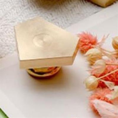 Boş Mum Mühür Pirinç Başlığı Elmas 25.5 x 29.5mm