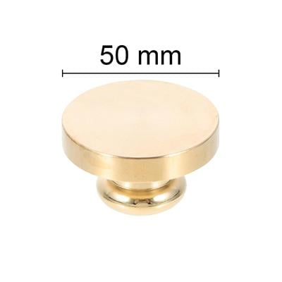 Boş Mum Mühür Pirinç Damga Başlığı Yuvarlak 50 mm