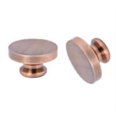 Boş Mum Mühür Pirinç Damga Başlığı Yuvarlak 25mm Bakır Copper