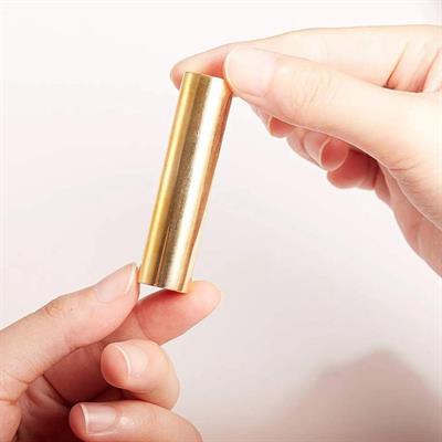 Boş Mum Mühür Pirinç Damga Başlığı Yuvarlak 15x60 mm