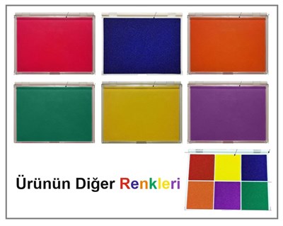 Büyük Boy Lacivert Istampa 165*127mm Su Bazlı Mürekkep Baskı Pedi