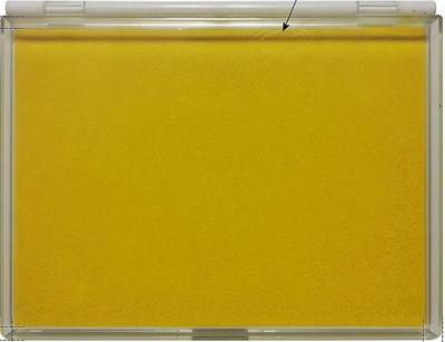 Büyük Boy Sarı Istampa 165*127mm Su Bazlı Mürekkep Baskı Pedi