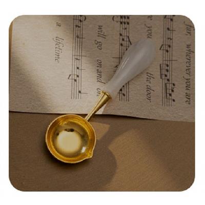 Davetiye Mum Mühürü Uygulama Seti El Yapımı Akrilik Beyaz Renk